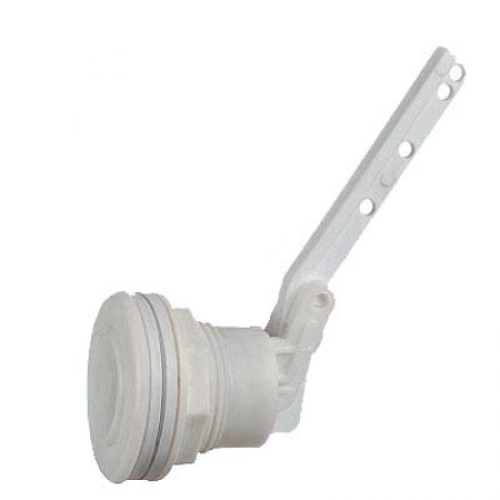 Botón superior blanco